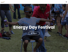 Tablet Screenshot of energydayfestival.org